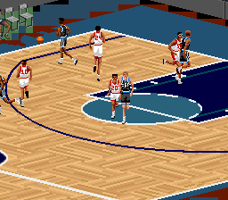 Native NBA Live 95 basketball court in development